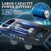 Abgrow Deep Tissue Massage Gun, 20 Intensities, 6 Modes, 4-Head Back Massager for Pain Relief, Neck, Shoulder, Body view 4