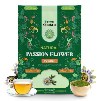 200g Passion Flower Tea Dried Healthy Leaves And Flowers Powder bset Herbal Tea