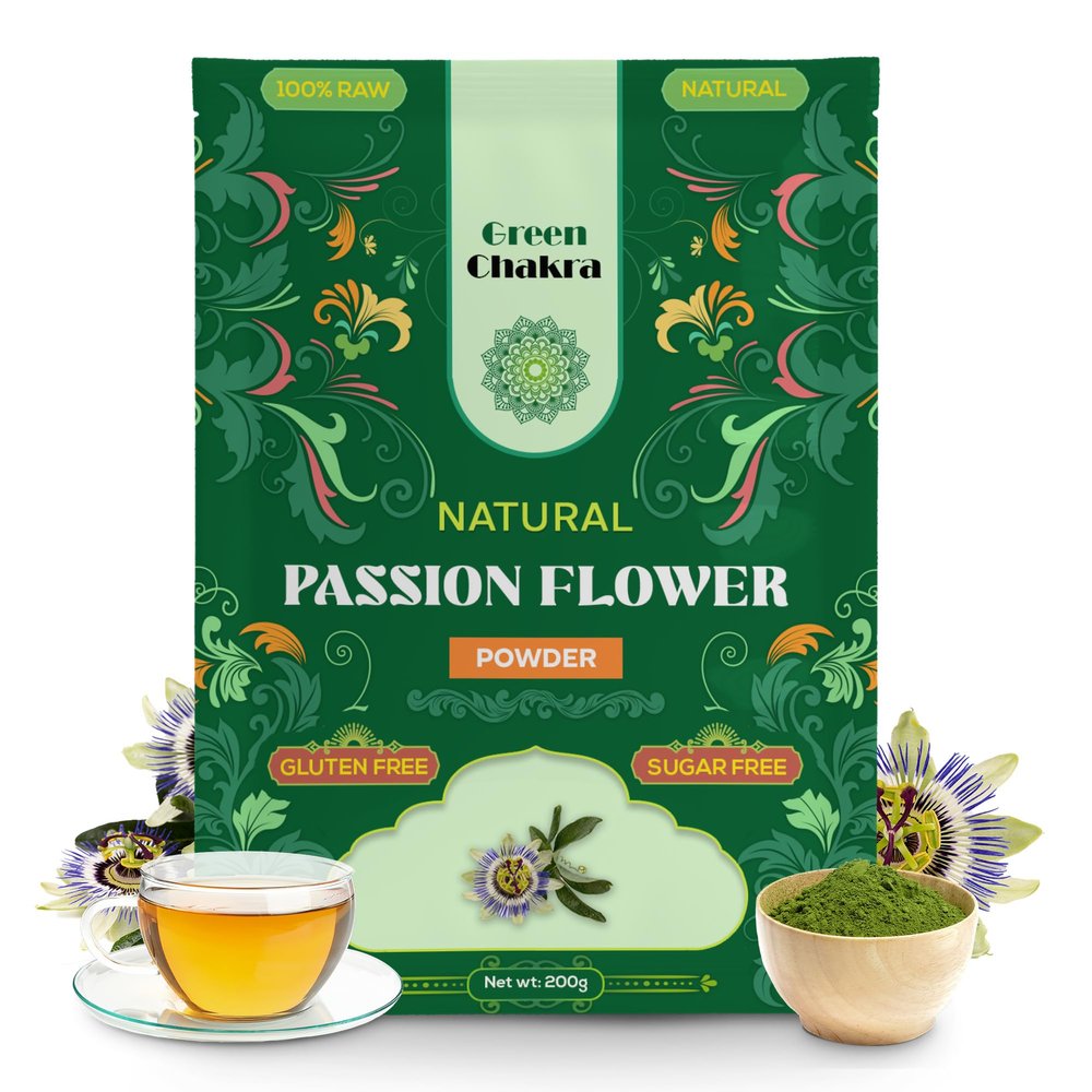 200g Passion Flower Tea Dried Healthy Leaves And Flowers Powder bset Herbal Tea