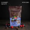 BeeMax Dark Chocolate Covered Dried Mix Berry Sticks - 3.5 oz Resealable Pouch (Pack of 1) - Non-GMO, Premium Belgian Dark Chocolate Covered Fruit Sticks - Great for Snacking, Gifting & Dessert Treats view 4