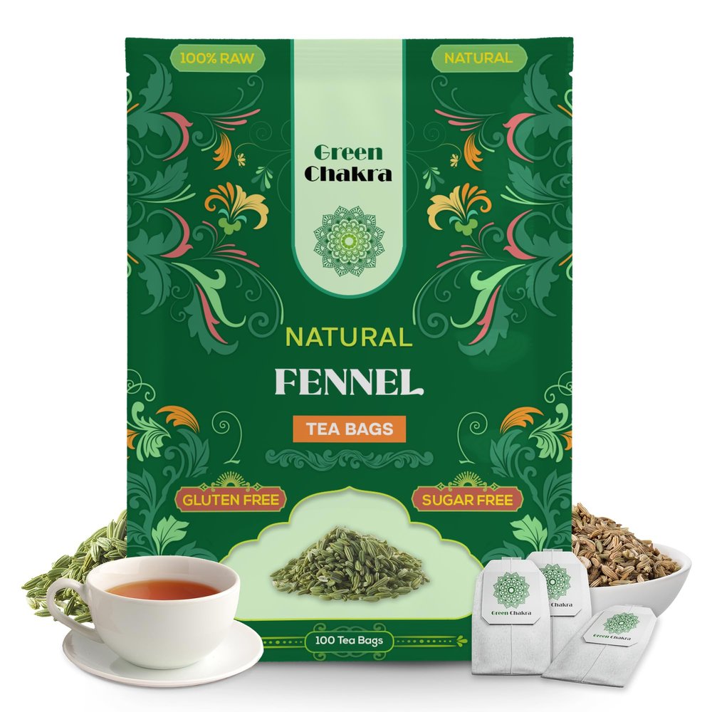 100 Fennel Tea Bags Healthy Well Cleaned Fennel Blend Tea Bags Herbal Tea Well Aroma