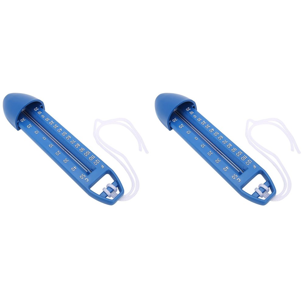2 Pcs Gardening Garden Entertainment, Swimming Pool Thermometer for Swimming Pool Spa Sauna Hot Spring