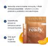 Immune Ready Electrolytes Powder Packets - Vitamin C Immune Support Drink Mix with Zinc, D3 & Beta Glucan - Low Sugar Hydration, Delicious Peach Mango Flavor view 4