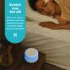 Homedics SoundSleep Aura, Sound Machine for Better Sleep, 7-Color Mood-Enhancing Light, 28 Soothing Sounds, Bluetooth Compatible, Meditation & Mindfulness Aid, Portable view 2