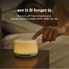 Homedics SoundSleep Aura, Sound Machine for Better Sleep, 7-Color Mood-Enhancing Light, 28 Soothing Sounds, Bluetooth Compatible, Meditation & Mindfulness Aid, Portable view 3