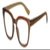 Calabria R860 3 PACK Cat Eye Reading Glasses +1.50 Crystal/Pink Crystal/Brown Women's Trendy Fashion Readers w/Zipper Case view 4