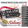 Zick's Specialty Meats Salami w/Fennel & Red Wine, 8oz view 3