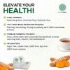100 Turmeric Tea Bags Healthy Herbal Tea Blend Pure Turmeric Tea Cut Best aroma and Taste view 3