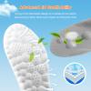 4D Cloud-Like Comfort Soles for Men - Soft Memory Foam Cushioning Insoles - Trim to Fit Steppers Insoles with Arch Support for Foot Pain Relief and Fatigue Reduction(US M 7.5-10.5) view 3