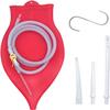 3L Rubber Douche/Enema Bag, Hot Water Bottle Combination System Kit, Reusable Colonic Kit Used for Coffee and Water Manual Pressure Enema view 2