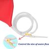 3L Rubber Douche/Enema Bag, Hot Water Bottle Combination System Kit, Reusable Colonic Kit Used for Coffee and Water Manual Pressure Enema view 3