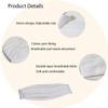 2 Pcs Trach Covers for Tracheostomy Tube Holder Adjustable Dust- Proof Shield Neck Trachea Cover,Trach Cover Band Reusable Tracheostomy Care Kits for Men and Women (White + Pink) view 2