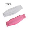 2 Pcs Trach Covers for Tracheostomy Tube Holder Adjustable Dust- Proof Shield Neck Trachea Cover,Trach Cover Band Reusable Tracheostomy Care Kits for Men and Women (White + Pink) view 3
