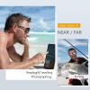 Missfive Mens Bifocal Reading Sunglasses UV Protection for Outdoor/Far/Near Use Sun Readers, Classic Retro Designer Eyeglasses, Trendy Vintage Eyewear with Metal Hinge (Glossy Black, 1.0x) view 4