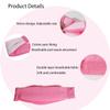 2 Pcs Trach Covers for Tracheostomy Tube Holder Adjustable Dust- Proof Shield Neck Trachea Cover,Trach Cover Band Reusable Tracheostomy Care Kits for Men and Women (Pink + Beige) view 2