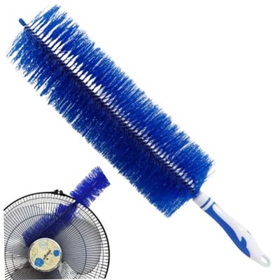 Fan Cleaner Bendable & Flexible Fan Dust Brush 19.3x3.2" Microfiber Washable Reusable Fan Cleaner Brush with Hanging Hole Dusting Brush Fan Duster Fan Cleaner Fan Brush for Fan, Radiator, Floor, TV