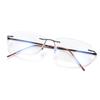 PEEPAI Progressive Multifocus Rimless Reading Glasses Titanium Computer Anti UV Blue Light Readers Transition Lightweight Presbyopia Eyeglasses for Men Women 2.0 view 1