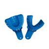 Dental Impression Trays Perforated Plastic Disposable Denture Instruments Tray Upper Lower (X-Large Upper 6pcs) view 1