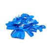 Dental Impression Trays Perforated Plastic Disposable Denture Instruments Tray Upper Lower (X-Large Upper 6pcs) view 3