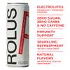 ROLUS Sparkling Electrolyte Hydration, 11.5 oz (12 pack), 345mg Electrolytes, No Sugar, No Caffeine, No Dyes view 3