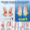 240+lbs Plantar Fasciitis Relief Insoles Men, Comfort PORON Shoe Inserts for Women, Heavy Duty High Arch Support Inserts for Pain Relief Absorb Shock, Work Boot Orthotic Insoles Flat Feet & Pronation view 2