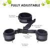 Bed Restraint Kit for Couples Under King Bed Sex Tie Downs for Adults Couples Hand Leg Cuffs Ankle Wrist Restraints Collar Adjustable Leg Spreader Bar Handcuff Set for Bedroom Adult Play Toy Sweater view 2