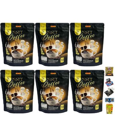 D-Nie Nuttcoffee Black Coffee Arabica Roasted Coffee 10 Sachets/Pack (150g) Snack Fruit Mush Mellow Set 6 No0617896555 By Beautygoodshop [Get Free For You Beauty Gifts]