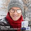 ARCHXX Anti Fog Wipes for Glasses, 120 Count,Pre-Moistened Cleaning Wipes, Lens Cleaner Wipe for Eyeglasses,Sunglasses,Goggles,Screen,Phone,Individually Wrapped Eye Glasses Cleaner view 2