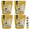 10 Sachets/Pack (150g) Mush Mellow Snack Fruit D-Nie Nuttcoffee Latte Coffee Arabica Roasted Coffee (of 4) By Beautygoodshop [Get Free For You Beauty Gifts] view 1