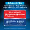 Safetussin PM Night Time Cold and Cough Medicine for Adults, 8 oz, Cough Relief Syrup view 4