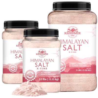 10lb Extra Fine Pink Salt Bundle