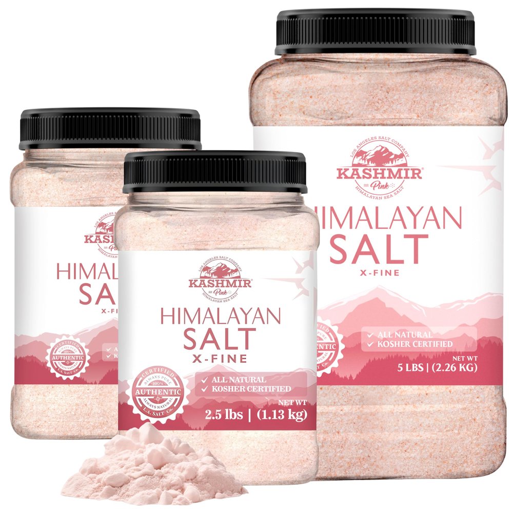 10lb Extra Fine Pink Salt Bundle
