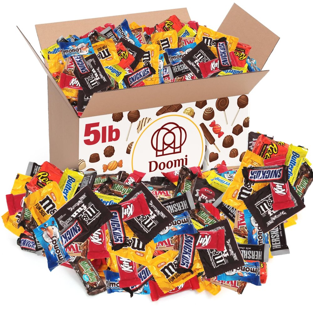 Assorted Chocolate Candy Variety Pack - Assorted Bulk Chocolate Mix - Individually Wrapped Party Chocolate Assortment - Chocolate For Every Occasion More Than 5 Pounds