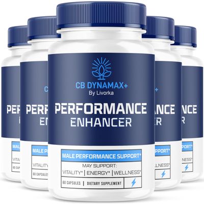 (5 Pack) CB Dynamax, CB Dynamax Capsules, CB Dynamax Caps, CB Dynamax All Natural Pills, CB Dynamax Pills, CB Dynamax Advanced Formula, CB Dynamax Reviews, 300 Capsules for 5 Months