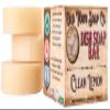 Old Town Soap Co. Lemon Dish Block Soap Bar - 3 Pack Natural Dish Soap Bar 4oz for Eco-Friendly Cleaning - Premium Dish Soap Block Alternative for Sustainable Kitchen | Made in USA view 1