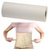 Hahafelt Bengkung Postpartum Belly Binding Wrap Traditional White Unbleached Muslin Cotton Cloth Postpartum Wrap for Women Pregnancy Waist Supply 17 Yards Long(Unlocked Edge) view 1