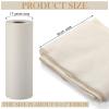 Hahafelt Bengkung Postpartum Belly Binding Wrap Traditional White Unbleached Muslin Cotton Cloth Postpartum Wrap for Women Pregnancy Waist Supply 17 Yards Long(Unlocked Edge) view 2
