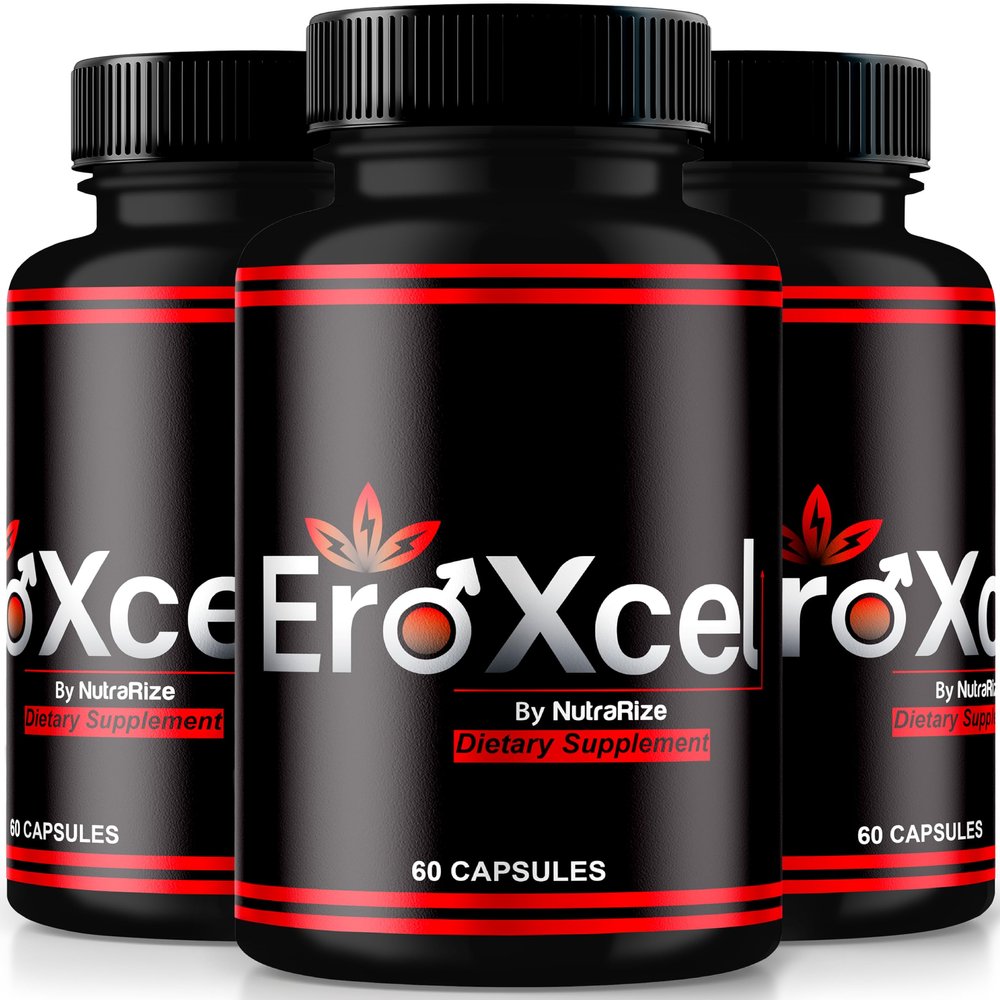(3 Pack) EroXcel Male Capsules, Official Eroxcel Men Formula, All-Natural Blend for Overall Peak Performance and Stamina, Premium Multivitamins Support, Ero Xcel Capsulas Reviews (180 Capsules)