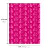 WRAPAHOLIC Valentine's Day Wrapping Paper Sheet - 6 Sheets Happy Galentine's Day Design Folded Flat for Girl, Women, Anniversary, Wedding - 19.7 Inch x 27.5 Inch Per Sheet view 2