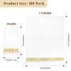 100 PCS Gold Paper Napkins, 3-Ply Premium Quality Disposable Decorative Paper Napkins, 15.7 x 13 Inch Soft Hand Towels Cocktail Napkins for Guest, Kitchen, Baby Shower Birthday Wedding Xmas Party view 2