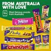Cadbury Chocolate Box 10-Pack  A Delicious Assortment of Australian Favorites Including Flake, Crunchie, Turkish Delight, Picnic, and More  316g of Classic Cadbury Chocolates view 2