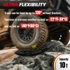 ROBLOCK Off-Road Traction Boards with Jack Lift Base and Carry Bag, 27.1" Reinforced Recovery Boards Offroad on Sand, Mud, Snow, Portable Overlanding Gear for 4WD, Truck, Jeep, RV, SUV, Black, 2 Pack view 3