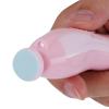 Baby Nail Trimmer, Fingernails Electric Grinding Polish Device Pink Safe Baby Nail Clippers Baby Nail File Kit with LED Light 6 Grinding Heads for Newborn Infant Toddler Kids view 4