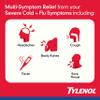 Tylenol Extra Strength Severe Cough + Sore Throat Caplets, Daytime Extra Strength Pain Reliever & Fever Reducer + Cough Suppressant, Acetaminophen 500 mg, Dextromethorphan HBr 15 mg, 24 ct view 2