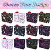 xmeasecos Custom Butterfly Wrapping Paper with Name, Personalized Gift Wrapping Paper Roll Birthday Wrap Paper, Customized Kids Christmas Gift Packing Papers for Boy Girls Men Women Black view 2
