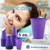 1000 PCs Dental Grade Disposable 5oz by OMNIA ONE | Purple Plastic Drinking & Rinsing Cups - Sturdy & Durable Unisex Dental Cups view 2