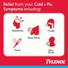 Tylenol Daytime Cold & Flu Multi-Symptom Liquid Gels, Cold & Flu Relief Medicine, Pain Reliever & Fever Reducer + Cough Suppressant, Acetaminophen 325 mg, Dextromethorphan HBr 10 mg, 24 ct view 2