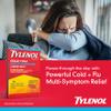 Tylenol Daytime Cold & Flu Multi-Symptom Liquid Gels, Cold & Flu Relief Medicine, Pain Reliever & Fever Reducer + Cough Suppressant, Acetaminophen 325 mg, Dextromethorphan HBr 10 mg, 24 ct view 3