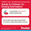 Tylenol Daytime Cold & Flu Multi-Symptom Liquid Gels, Cold & Flu Relief Medicine, Pain Reliever & Fever Reducer + Cough Suppressant, Acetaminophen 325 mg, Dextromethorphan HBr 10 mg, 24 ct view 4