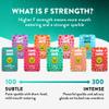 Flintts Mints Strawberry Stash  Sugar Free Mouthwatering Mints for Dry Mouth Relief & Freshness  Vegan Oral Health Support with Sparkle Effect  Pocket Travel Saliva Substitute, Lozenges Alternative, 2 Refill Packs view 4